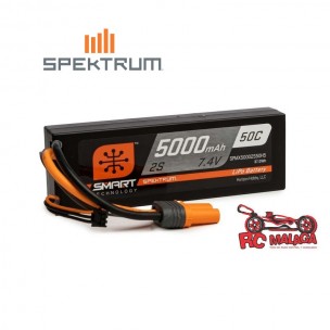 SPEKTRUM Smart LiPo 7.4V 5000mAh 2S 50C Hardcase IC5