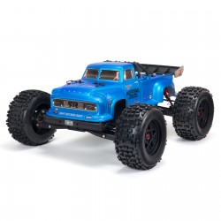 1/8 NOTORIOUS 6S V5 4X4 BLX STUNT TRUCK WITH SPEKTRUM FIRMA RTR, BLUE