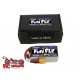 TA13004S10X6 TATTU FUNFLY SERIES 1300 mAh 14.8V 100C 4S1P WITH XT60-TAA13004S10X6