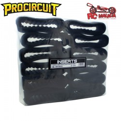 MOUSSE PROCIRCUIT TRUGGY CLOSED CELL NEGRO BULK (12u.)