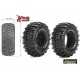 CR-CHAMP - 1:18/1:24 Crawler Tires Super Soft for 1.0 Wheels (2) - LR-T3366VI