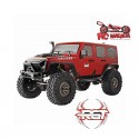 COCHE CRAWLER ROCK CRUISER 1/10 RGT86100-R V2 4X4 WATERPROOF ROJO RTR