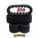 MOUSSE PROCIRCUIT CLOSED CELL V2 NEGRO (4u.)