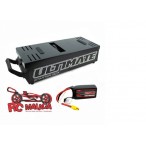 COMBO CAJA ARRANCADORA CON BATERIA 11.1V 3500MAH 40C ULTIMATE RACING