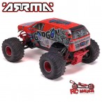 ARRMA 1/10 Gorgon Mega Brushed MT 2WD RTR (c/Bateria e Carregador) Amarelo