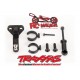 Trailer hitch (assembled)/ trailer coupler/ 3mm spring pre-load spacers (2)/ 2.5x8mm BCS (2)/ 1.6x10mm BCS (self-tapping) (1)