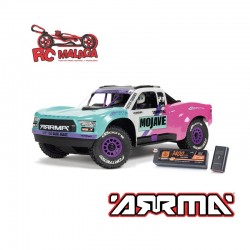 ARRMA 1/18 Mojave Grom BLX 4WD DT Brushless RTR Rosa/Branco