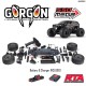 1/10 GORGON 2WD RTA Kit Brushed Monster Truck (Cargador y batería INCLUIDOS)