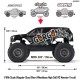 1/10 GORGON 2WD RTA Kit Brushed Monster Truck (Cargador y batería INCLUIDOS)