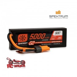 SPEKTRUM Smart G2 LiPo 7.4V 5000mAh 2S 50C Hardcase IC5