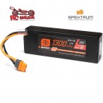 11.1V 1300mAh 3S 30C Smart G2 LiPo Battery: IC2