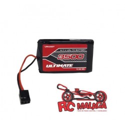 BATERÍA ULTIMATE LiPo EMISORA 3.7v.3500mAh CONEXION JR (SANWA MT5-MT44-M17)